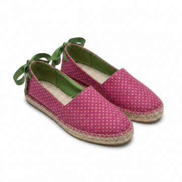 Rosé Gladiator Espadrille
