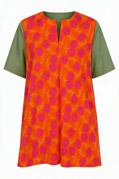 AfriDirndl® Sunset Olive Tunic